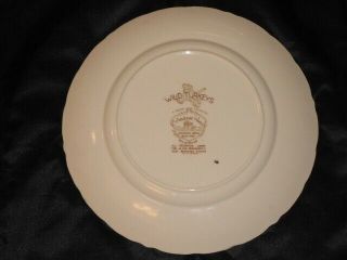 Vintage Johnson Bros Windsor Ware WILD TURKEYS Dinner Plate Brothers as - is 2