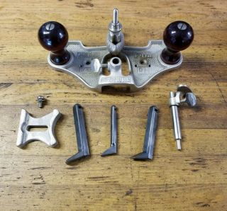Vintage MILLERS FALLS No.  67 Router Plane w/ Box & Extra Blades ☆UNUSED ☆USA 5