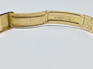 Rolex 18k Gold Exotic Vintage 19mm Pre - Daytona Bracelet 6034,  6238,  6034 3