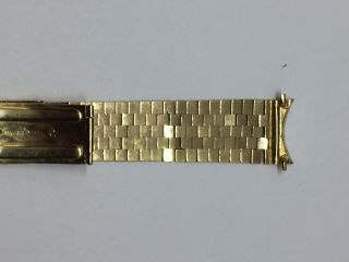 Rolex 18k Gold Exotic Vintage 19mm Pre - Daytona Bracelet 6034,  6238,  6034 6
