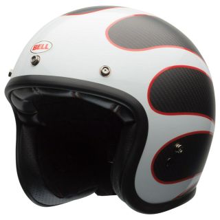 Bell Custom 500 Carbon Ace Cafe " Ton Up " Helmet,  Xxl