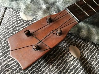 VINTAGE EARLY 20’S C.  F.  MARTIN UKULELE STYLE (0) ALL ORIG.  EXCEPT ARMREST 9