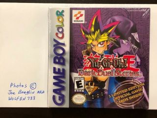 Yu - Gi - Oh Game Boy Color Dark Duel Stories Rare W/cards Brand New/factory