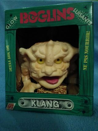 Glow Boglin Klang - Vintage Boglins Toy Glows In The Dark - Rare