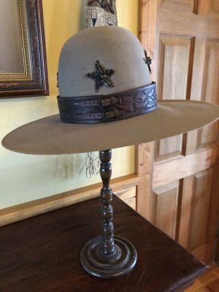 Vintage Cowboy Hat W/ Band 2
