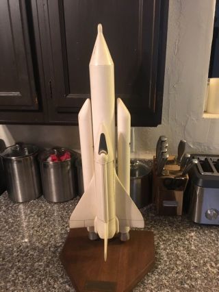 North American Rockwell Contractors Concept Model Space Shuttle Rare Nasa