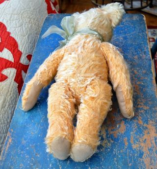 Antique 1920s Apricot Musical Jopi Teddy Bear 18” 5