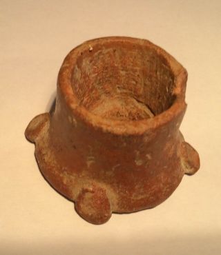 Maya Ear Spool 2 Pottery 600 - 900ad Precolumbian Mayan