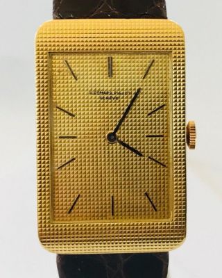 Vintage Audemars Piguet 18k Gold Wristwatch