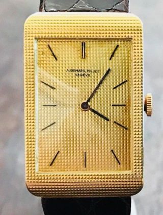 Vintage Audemars Piguet 18k Gold Wristwatch 5