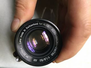 ALPA REFLEX MOD 6C RANGEFINDER 35mm FILM CAMERA - RARE BLACK COLOR 11