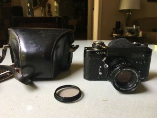 Alpa Reflex Mod 6c Rangefinder 35mm Film Camera - Rare Black Color