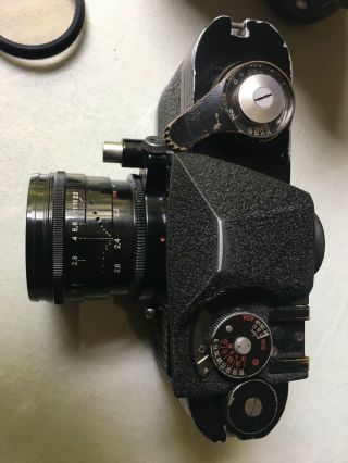 ALPA REFLEX MOD 6C RANGEFINDER 35mm FILM CAMERA - RARE BLACK COLOR 2