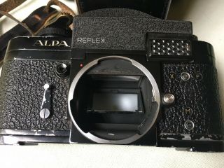 ALPA REFLEX MOD 6C RANGEFINDER 35mm FILM CAMERA - RARE BLACK COLOR 8