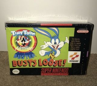 Tiny Toon Adventures: Buster Busts Loose Vintage (1993) Snes
