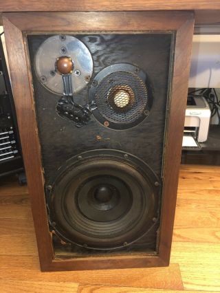 2) VINTAGE ACOUSTIC RESEARCH AR - 3A SPEAKERS. 3