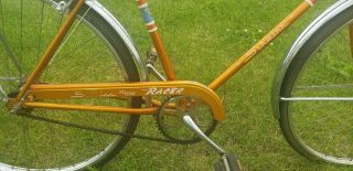 Vintage Rare Schwinn Deluxe Racer Copper Bicycle 3 speed bike hard to find 2