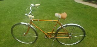 Vintage Rare Schwinn Deluxe Racer Copper Bicycle 3 speed bike hard to find 3