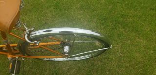 Vintage Rare Schwinn Deluxe Racer Copper Bicycle 3 speed bike hard to find 8