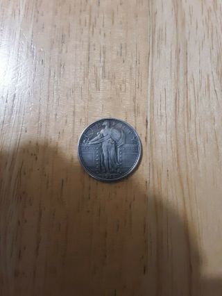 1916 Standing Liberty 25c Quarter Dollar Rare Date
