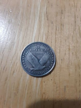 1916 STANDING LIBERTY 25c Quarter Dollar rare date 2