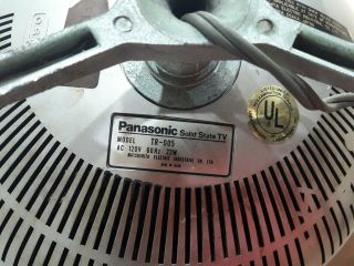 Vintage Panasonic Tr - 005 Orbitel TV 11
