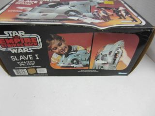 Vintage 1981 Kenner Star Wars Boba Fett SLAVE I ESB Complete,  w/Box 2