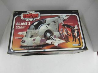 Vintage 1981 Kenner Star Wars Boba Fett SLAVE I ESB Complete,  w/Box 4