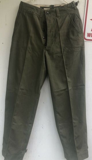 Ww2 M1943 Field Trousers/pants,  Us Army