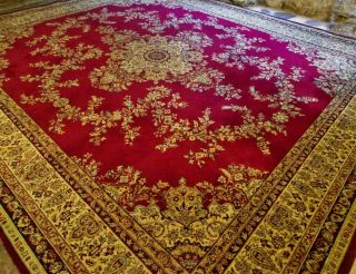 X Large GROSVENOR WILTON Oriental WOOL Rug 12x10ft Floral TABRIS French Aubusson 2