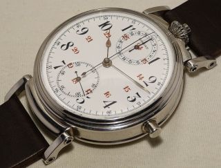 V.  RARE COMPLICATED MINUTE REPEATER CHRONOGRAPH REPETITION PATEK PARTNER MOVEMENT 2