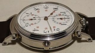 V.  RARE COMPLICATED MINUTE REPEATER CHRONOGRAPH REPETITION PATEK PARTNER MOVEMENT 5