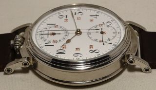 V.  RARE COMPLICATED MINUTE REPEATER CHRONOGRAPH REPETITION PATEK PARTNER MOVEMENT 6