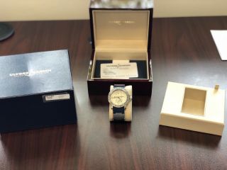 Ulysse Nardin Maxi Marine Diver 263 - 33 Wrist Watch for Men - Rare Rhodium Dial 3