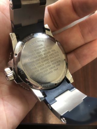Ulysse Nardin Maxi Marine Diver 263 - 33 Wrist Watch for Men - Rare Rhodium Dial 6