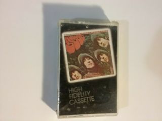 Beatles Mfsl 106 Rubber Soul Cassette Nmint Rare Vtg Htf