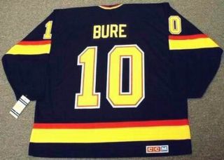 Pavel Bure Vancouver Canucks 1994 Ccm Vintage Throwback Away Nhl Hockey Jersey