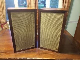 Vintage Acoustic Research Ar - 3 Ar3 Loudspeakers Speakers -