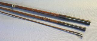 HARDY BROS PALAKONA FAIRCHILD 4 BAMBOO 3 PC FLY ROD BRITISH LIGHT TROUT ROD 3