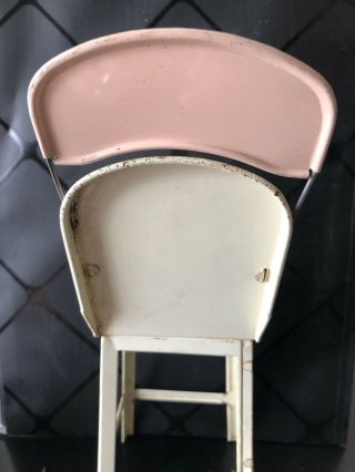 J.  Chein Vintage Tin Toy High Chair 5
