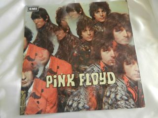 Pink Floyd Piper At The Gates Of Dawn Uk Press Mono Lp Signed By Band Rare