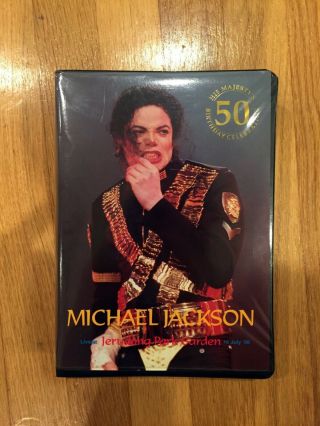 Michael Jackson Collectible VHS 2 CD Book Set Jerudong Park Rare Non - Released 2