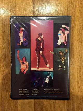 Michael Jackson Collectible VHS 2 CD Book Set Jerudong Park Rare Non - Released 4