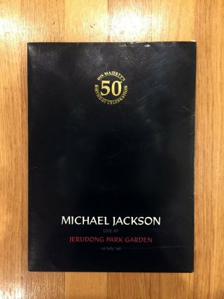 Michael Jackson Collectible VHS 2 CD Book Set Jerudong Park Rare Non - Released 6