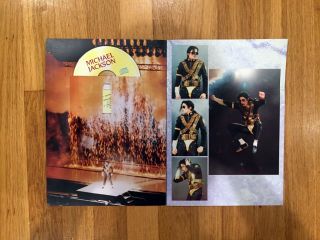 Michael Jackson Collectible VHS 2 CD Book Set Jerudong Park Rare Non - Released 8