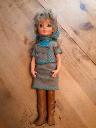 Vintage Furga Doll Made In Italy 17 Inch