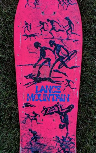 Vintage Powell Peralta Lance Mountain Skateboard Deck Tony Hawk 2