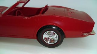 Vintage Chevrolet Dealer Promo Toy Model 1968 427 Corvette Redline Tires w/ Box 3