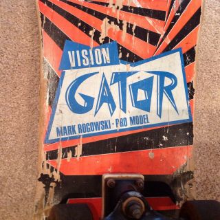 vintage vision gator skateboard 3