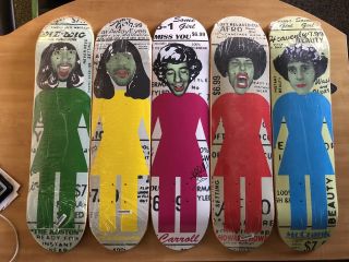 2002 Girl Skateboards - Rolling Stones Some Girls Rare Vintage